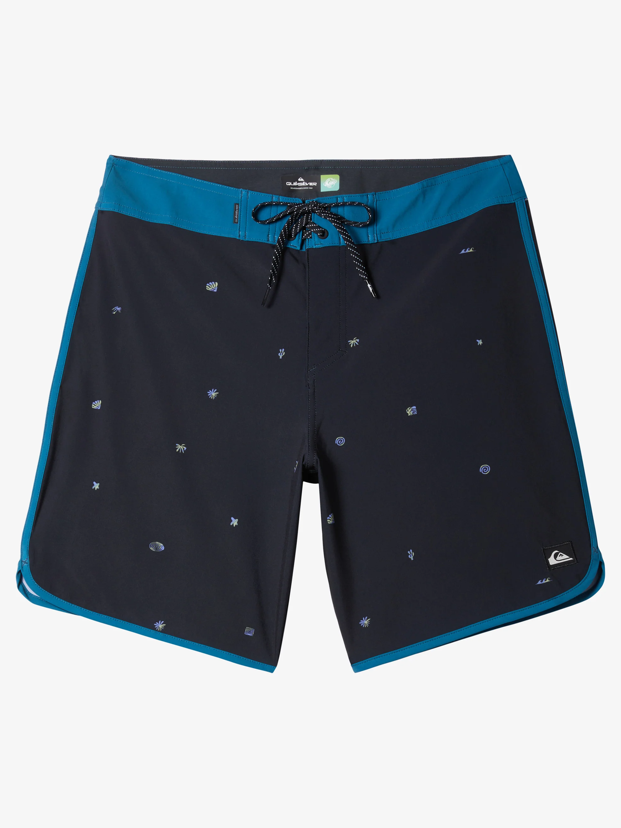 Mens Surfsilk Scallop 18" Boardshorts