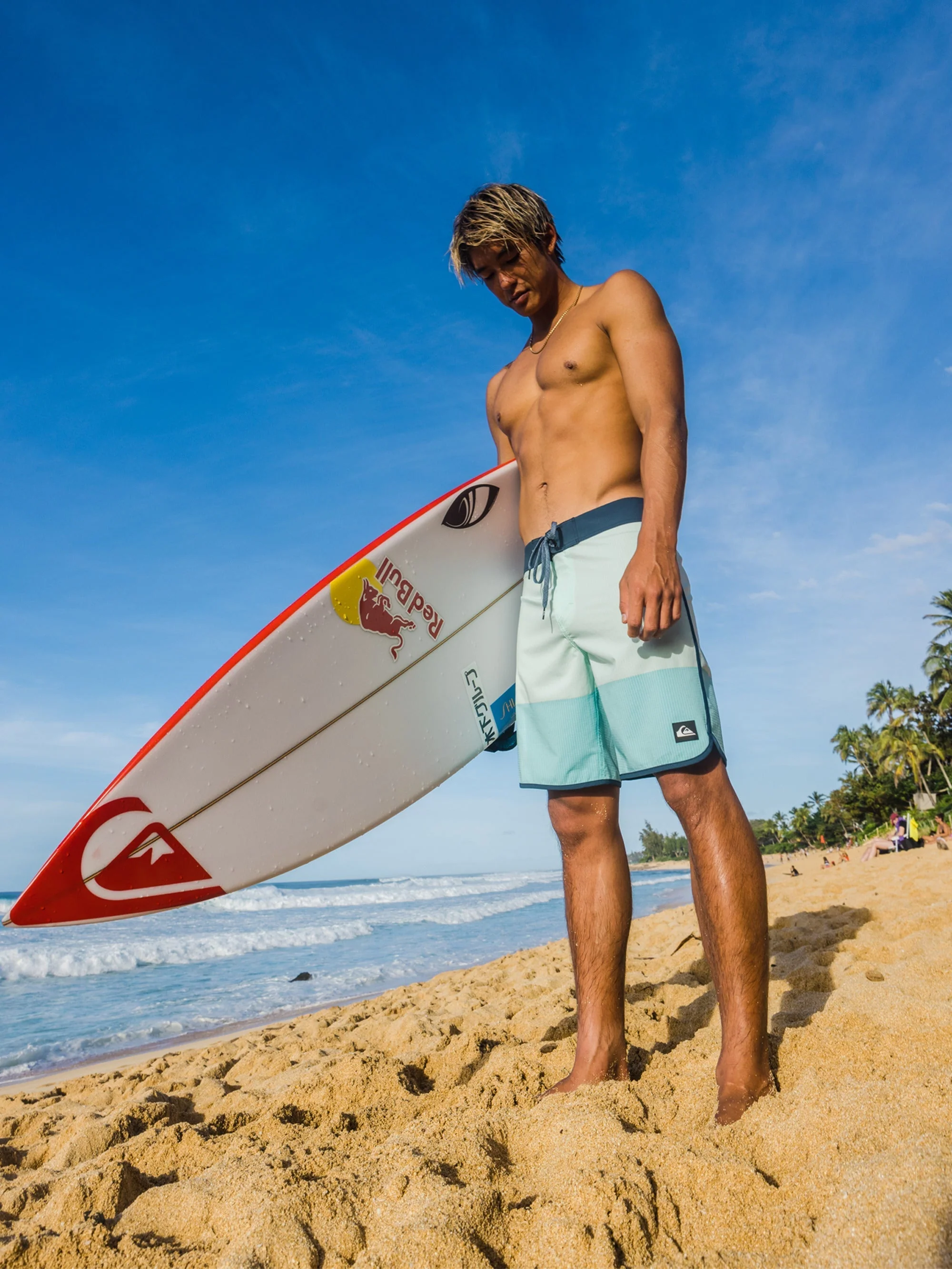 Mens Highlite Scallop 19" Boardshorts - Image 7