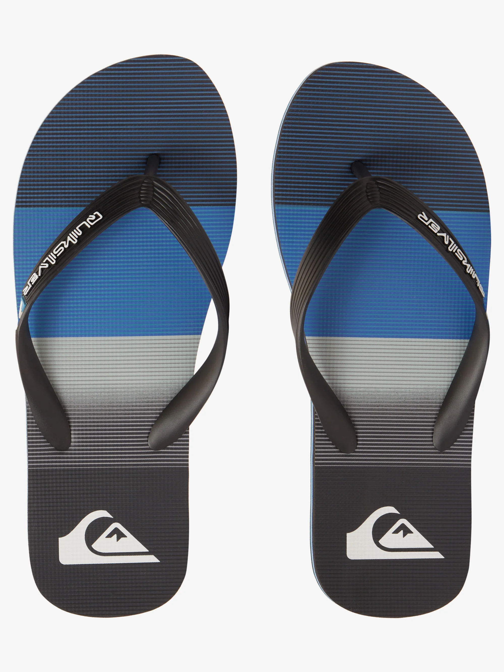 Mens Molokai Stripe Beach Flip Flops - Image 4