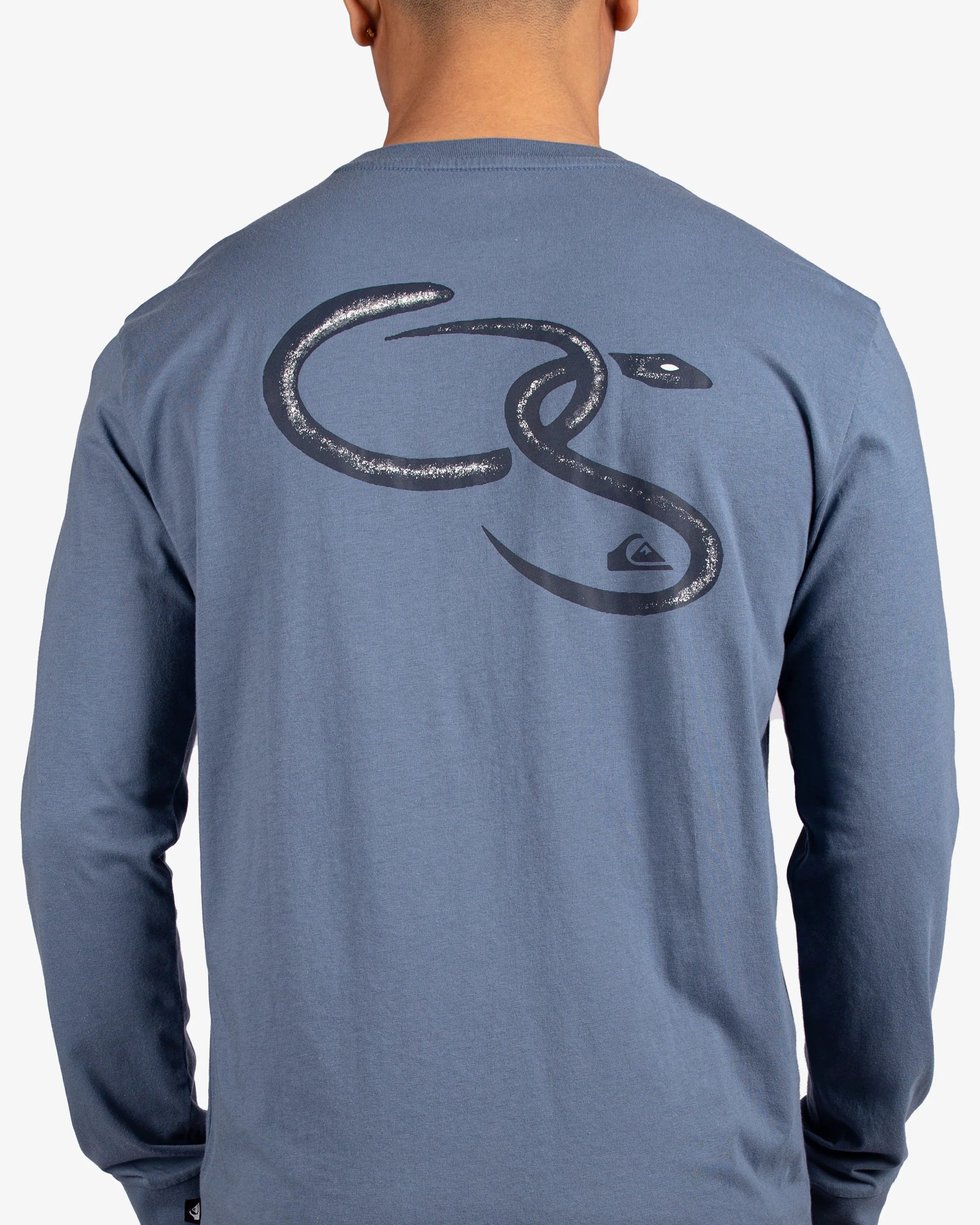 Mens QS Snake Long Sleeve T-Shirt - Image 5