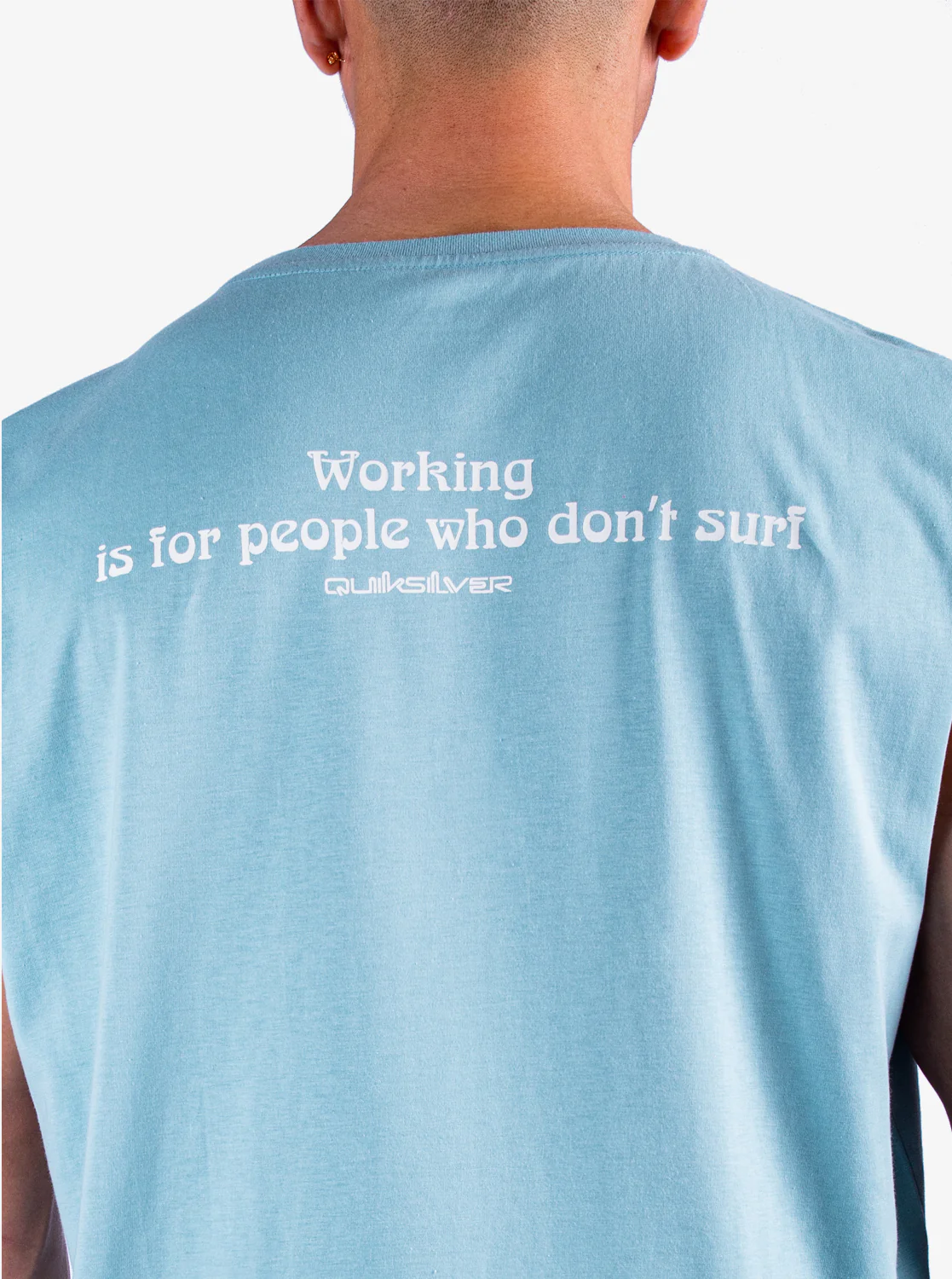 Mens Ticket To The Beach Muscle Tee - Image 5